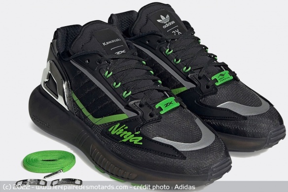 Baskets Kawasaki x Adidas ZX 5K Boost Baskets Kawasaki x Adidas ZX 5K Boost