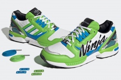 Baskets Kawasaki x Adidas ZX 8000