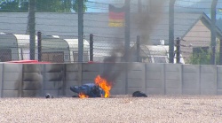 24H de Spa : un incendie... et ça repart !