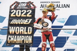 Guevara Champion du Monde Moto3 - Crédit photo : Rob Gray/Polarity Photo