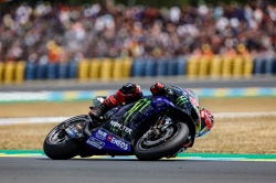 Fabio Quartararo a terminé 4e devant sous le regard des 110.000 spectateurs présents au Mans - Crédit photo : Yamaha
