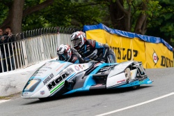 Tourist Trophy : succès des Birchall en Sidecar - Crédit photo : IOMTT