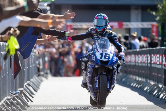Cluzel s'offre un podium pour sa dernière course Supersport devant le public français