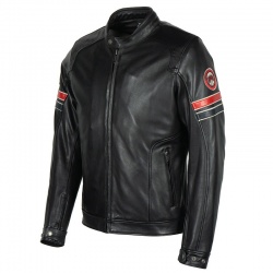 Blouson cuir Helston Elron