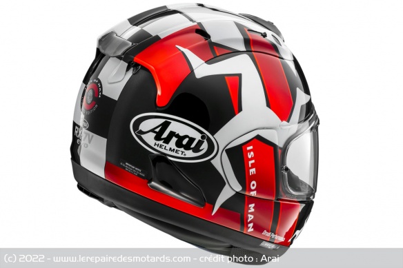 Arai RX-7V Evo IOMTT 2022 Arai RX-7V Evo IOMTT 2022