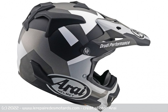 Casque Arai MX-V Block Casque Arai MX-V Block