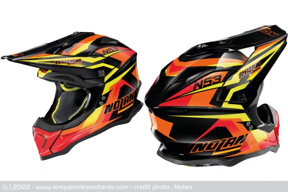 Casque Nolan N53 Fender Casque Nolan N53 Fender