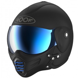 Casque jet Roof Roadster Iron bleu