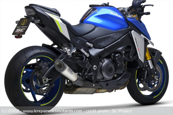 Silencieux SC-Project S1 pour la Suzuki GSX-S 1000 Silencieux SC-Project S1 pour la Suzuki GSX-S 1000