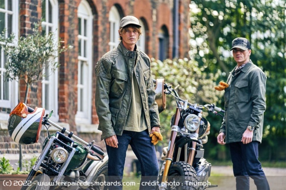 On retrouve aussi bien de l'équipement motard que des collections casual On retrouve aussi bien de l'équipement motard que des collections casual