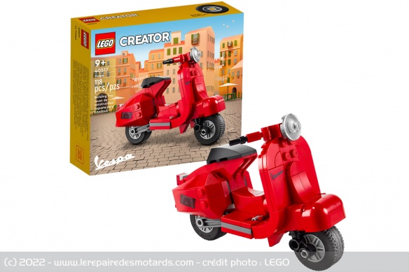 La Vespa est également proposé dans un set plus simple à 9,99 euros La Vespa est également proposé dans un set plus simple à 9,99 euros
