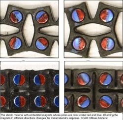 Un matériau capable d'absorber d'importantes quantités d'énergie - Crédit photo : University of Massachusetts Amherst