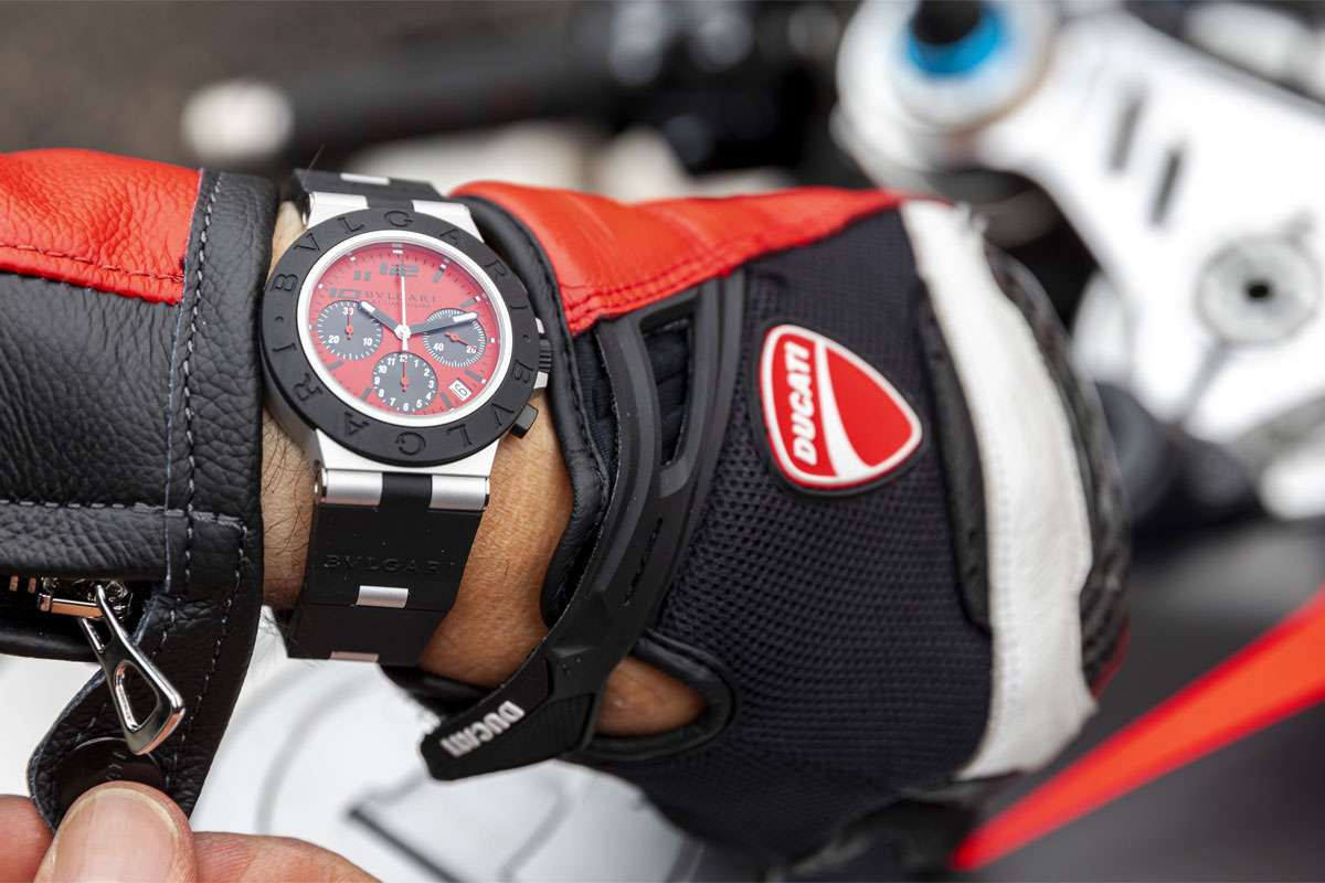 montre bvlgari aluminio ducati edición especial