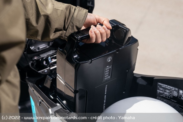 Batterie amovible du Yamaha NEO's