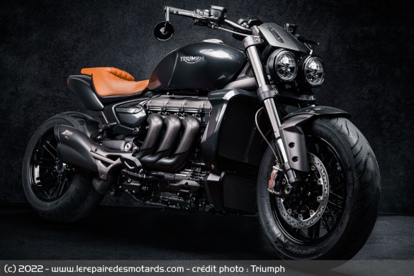 Triumph Rocket 3 Paris Italie
