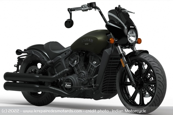 Custom Indian Scout Rogue Sagebrush Smoke