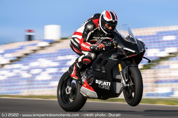 La Panigale V4 SP2 sur piste