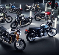Editions limitées Triumph Chrome Collection