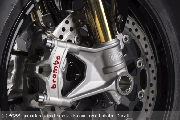 Etriers Brembo Stylema de la Ducati Monster SP
