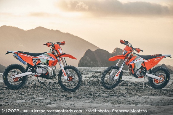 Les 300 EXC et 350 EXC-F 2023