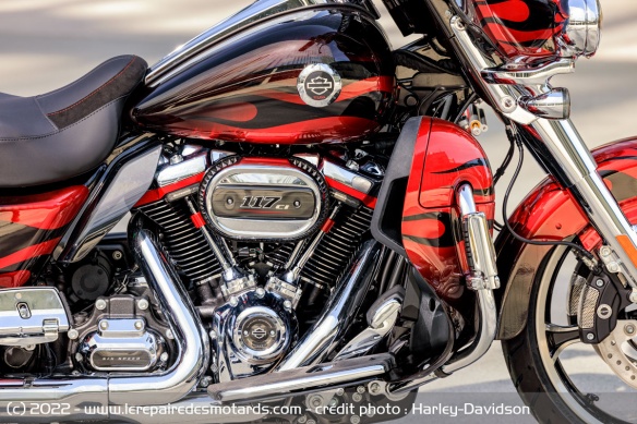 Les 8 nouveautés présentées aujourd'hui sont toutes propulsées par le V-Twin Milwaukee Eight 117