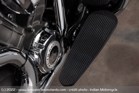 Les marchepieds de l'Indian Pursuit