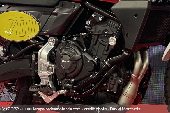 La gamme passe au bicylindre et s'appuie sur un moteur éprouvé avec le CP2 Yamaha