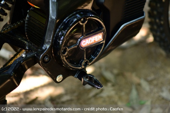 Le moteur de 8 kW permet d'atteindre jusqu'à 85 km/h
