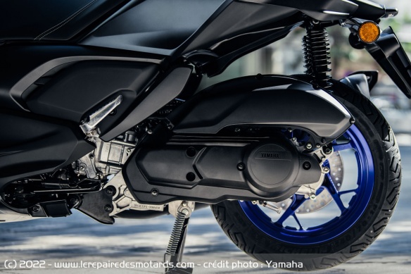 Le monocylindre du Yamaha XMAX 125 2023