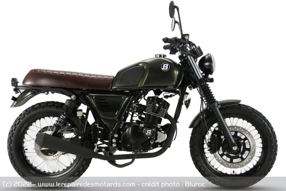 La Legend 125 s'inspire du style scrambler La Legend 125 s'inspire du style scrambler