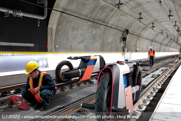 Le concept se destine surtout aux interventions sur le réseau ferroviaire Le concept se destine surtout aux interventions sur le réseau ferroviaire