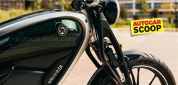 La moto électrique Royal Enfield se montre