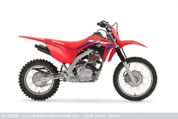 Honda CRF125F à petites roues