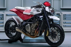 La MV Agusta Brutale 1000 façon Scrambler