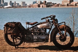 Une Indian 4 électrifiée