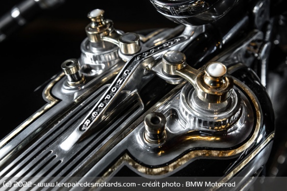 Le réservoir de la BMW R18 Magnifica