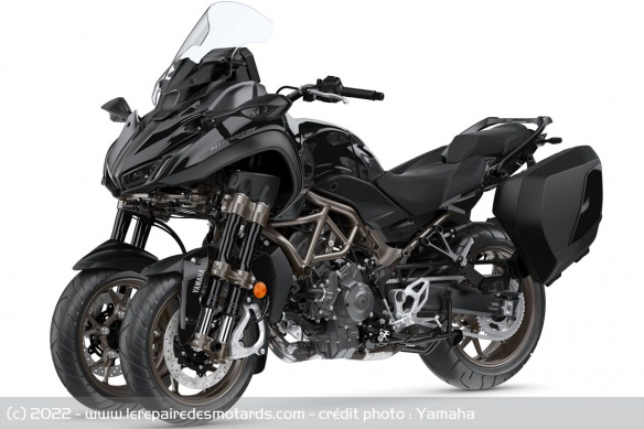 La Yamaha Niken GT sera disponible dès janvier