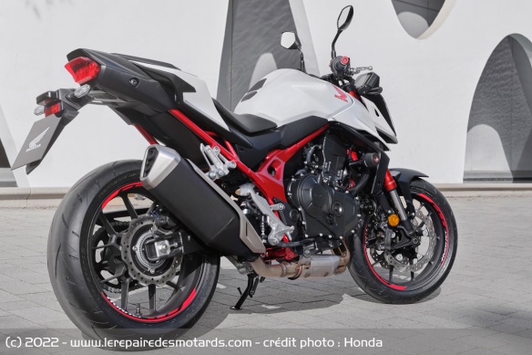 La Hornet revendique une consommation de 4,35 l/100 km