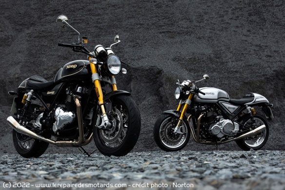 Roadsters Norton Commando 961 SP et CR