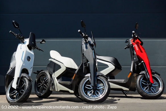 Ocean, Bio, Carbon et Edition Limitée, le scooter Zapp se décline déjà dans 4 versions