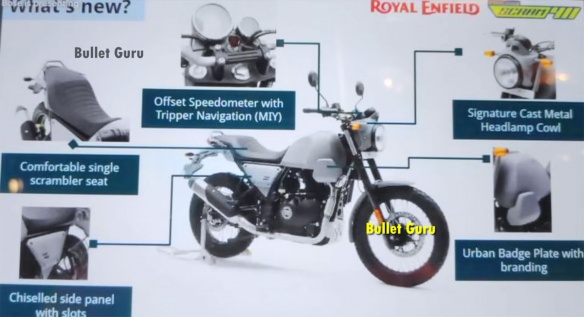Scrambler Royal Enfield Scram 411