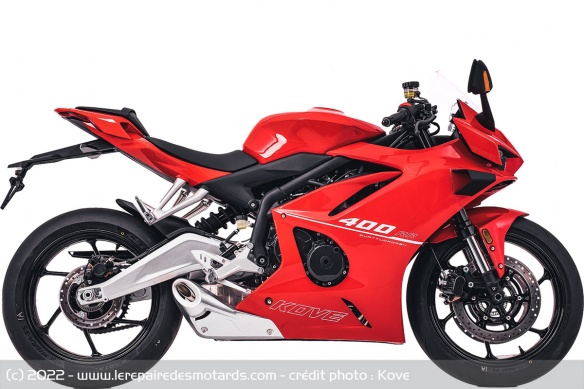 La Kove 400 RR pèse 160 kg en ordre de marche La Kove 400 RR pèse 160 kg en ordre de marche
