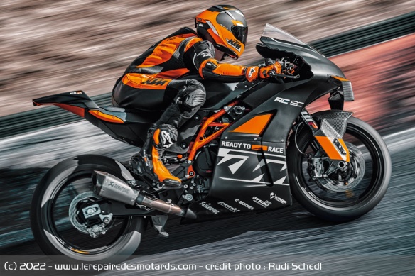La KTM RC 8C est vendue 39.900 euros La KTM RC 8C est vendue 39.900 euros