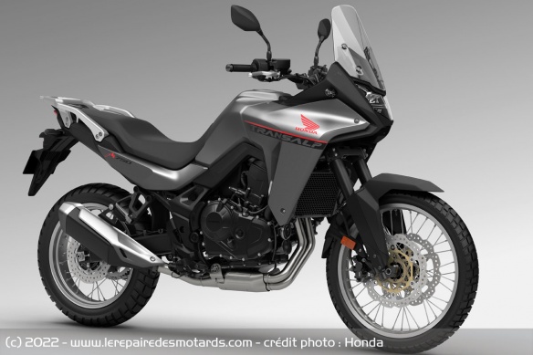Trail Honda XL750 Transalp gris métallique Matte Iridium