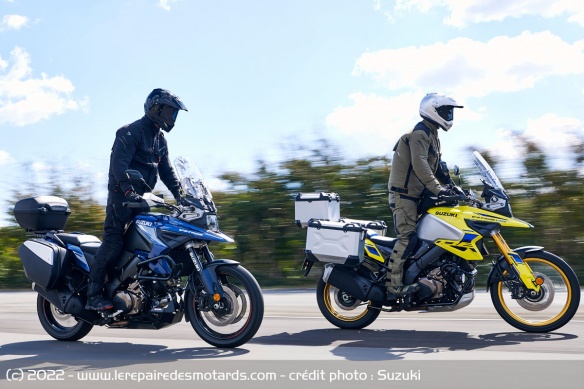 Les V-Strom 1050 standard et DE