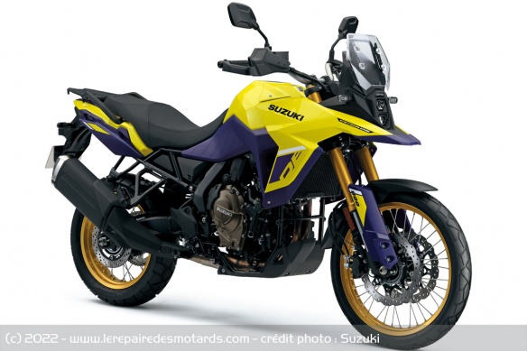 Trail Suzuki V-Strom 800 DE Champion Yellow No. 2