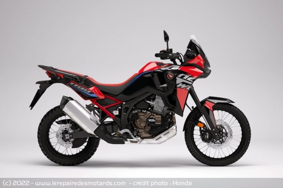 Honda Africa Twin en rouge