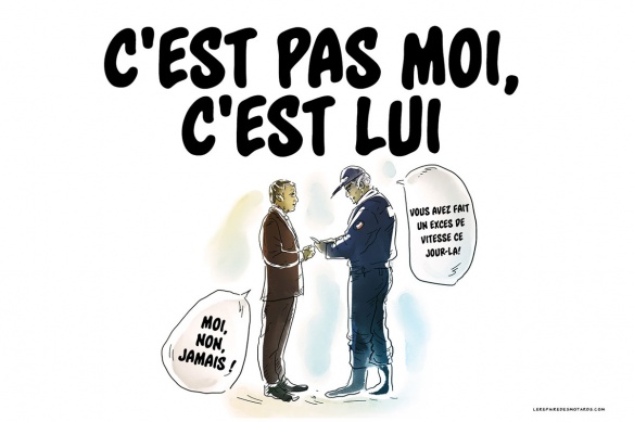 Le Président a failli perdre ses points de permis