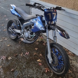 Arrêté avec une moto aux couleurs de la gendarmerie - Crédit : Gendarmerie des Landes