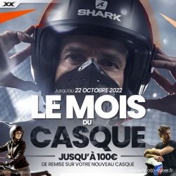 Promo : jusqu'à 100 € de remise sur les casques moto